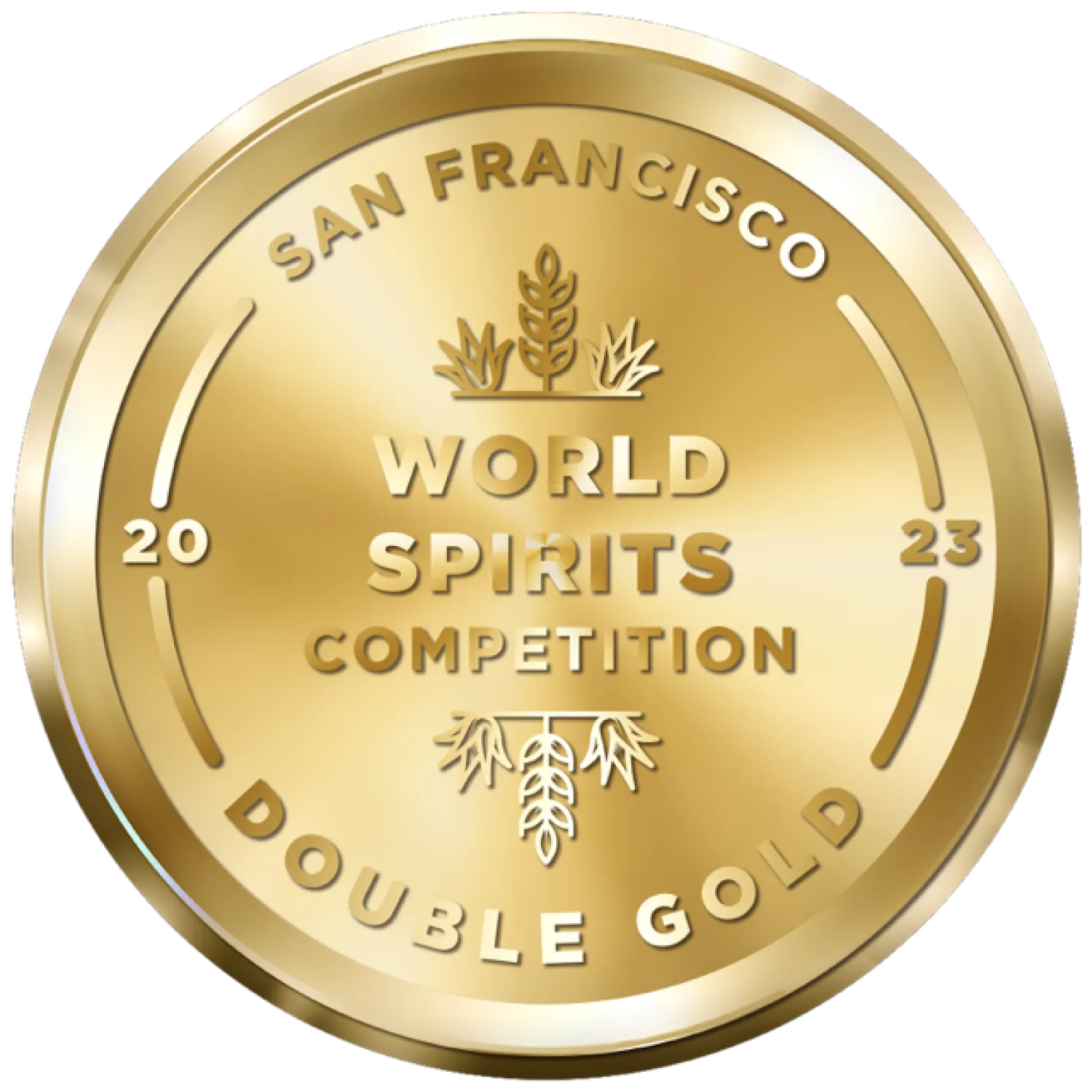 San Francisco World Spirits Competition Double Gold Award Winner 2023 Roundel