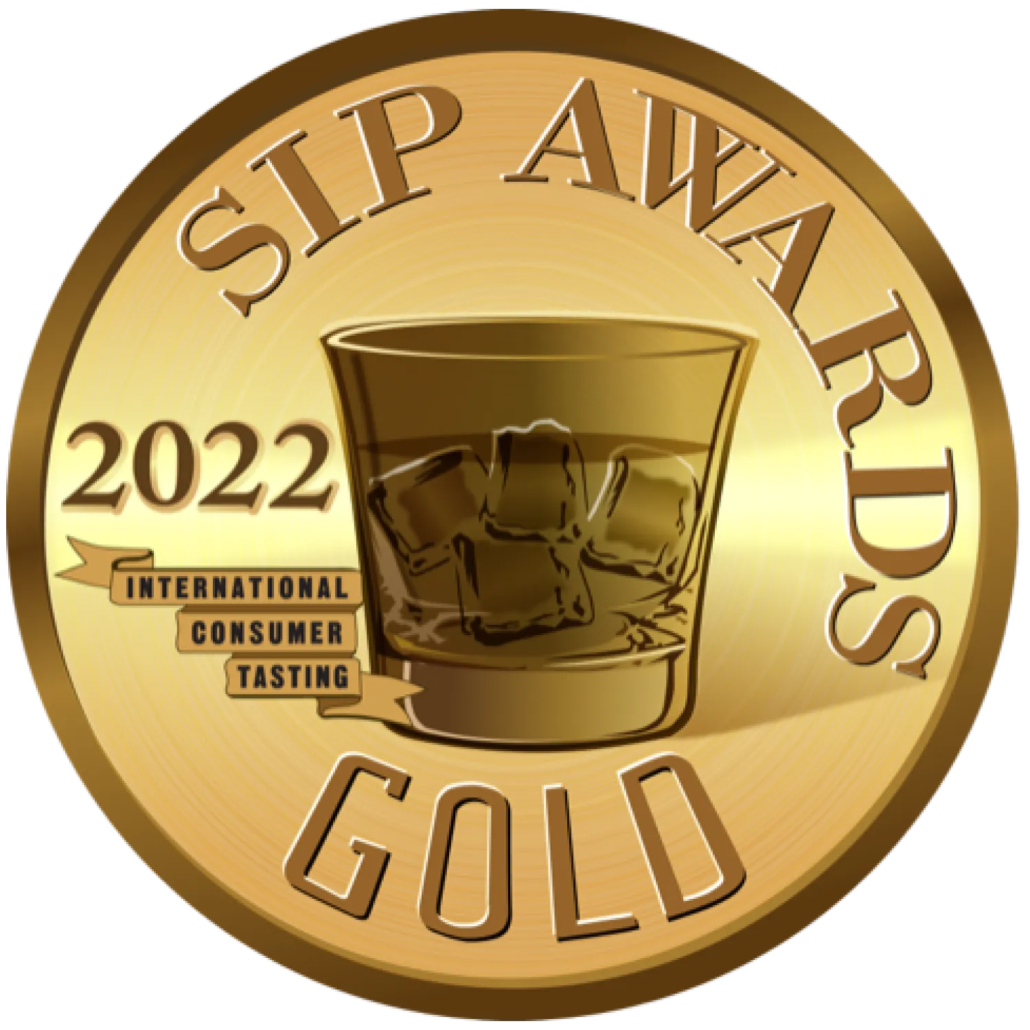 Sip Awards 2022 Gold International Consumer Tasting Roundel